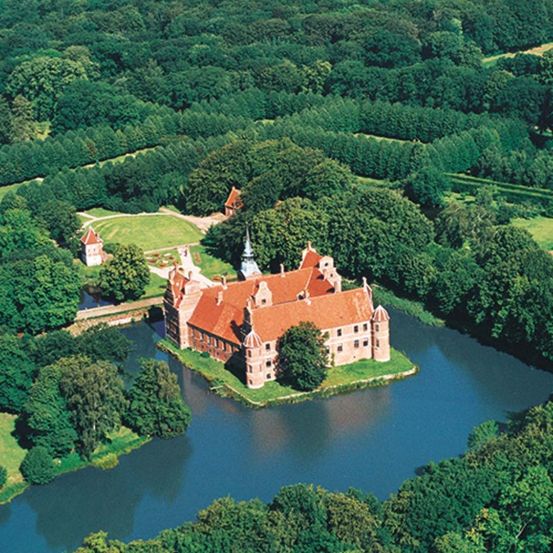Rosenholm Slot i Midtjylland